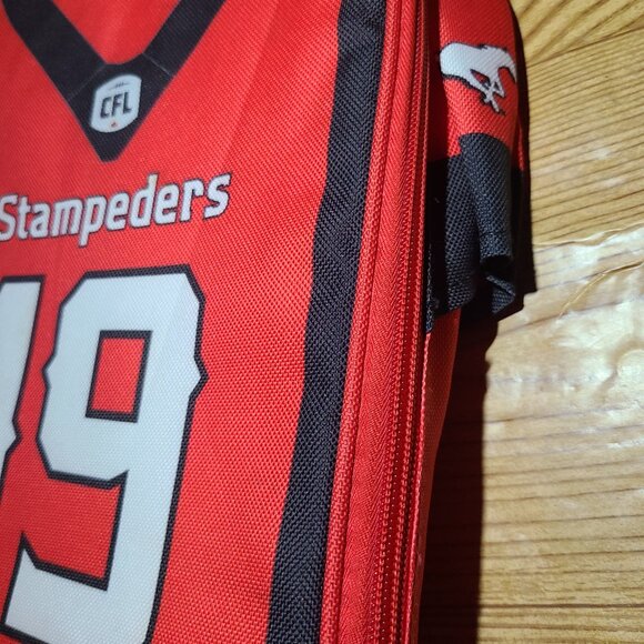 Calgary Stampeders CFL lunch bag (AS IS) - Picture 4 of 7